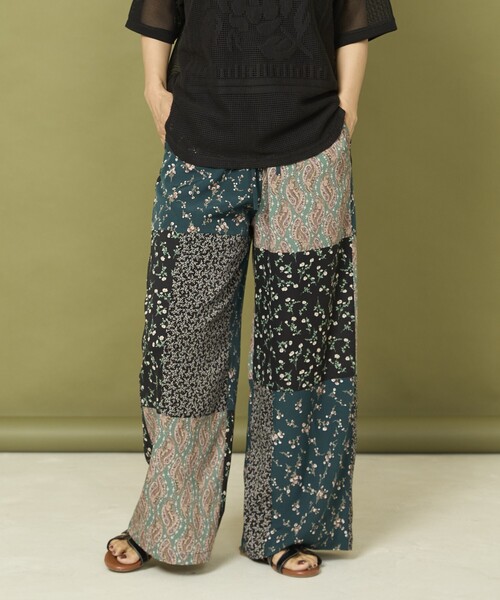 【日本選貨預購商品】 Freada 拼布休閒褲