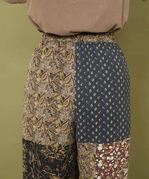 【日本選貨預購商品】 Freada 拼布休閒褲:圖片 8