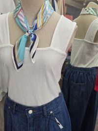 〈日本選貨|部份現貨+預購商品〉法式方領質感背心