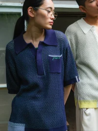 〈日本選貨|預購商品〉PAMM 寬鬆網眼POLO衫
