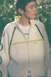 〈日本選貨|預購商品〉PAMM居家雙拉鏈針織運動外套