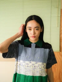 〈日本選貨|預購商品〉PAMM 格子針織polo衫